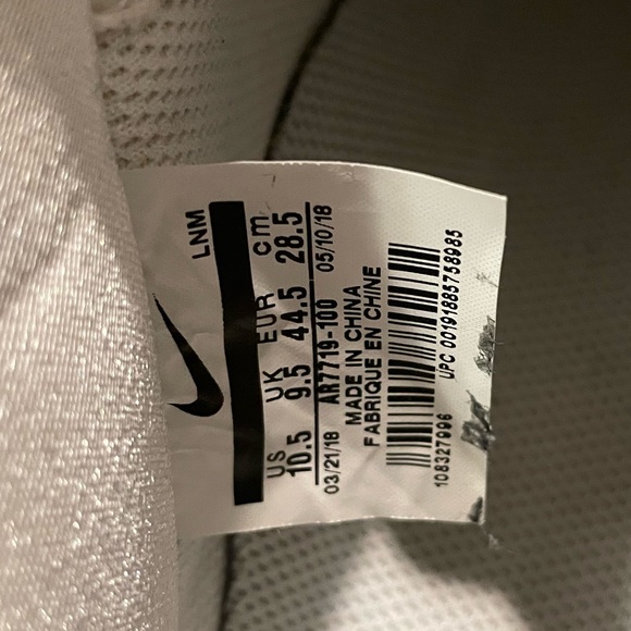 Nike Air Force 1 Low '07 PRM 'Just Do It' AR7719-100 - Picture 4 of 4